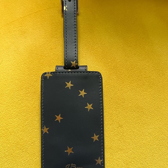 Jcrew foil star print passport holder and luggage tag - Picture 5 of 7